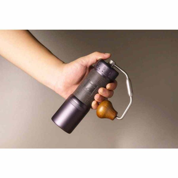 Moedor de café dobrável 1Zpresso J-Ultra, cinza ferro - Desfrute do melhor café com este moedor portátil de alta qualidade. Ideal para os amantes de café!