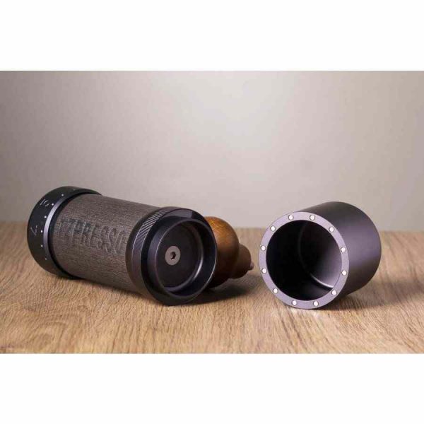 Moedor de café dobrável 1Zpresso J-Ultra, cinza ferro - Equipamento premium para café fresco em casa. Qualidade garantida!