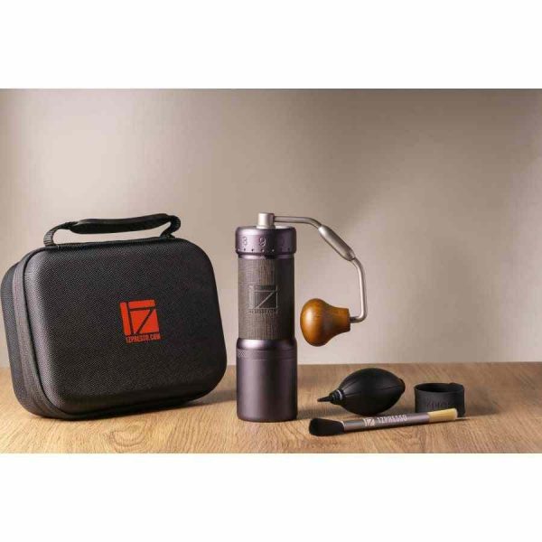 Moedor de café portátil premium 1Zpresso J-Ultra, cinza ferro - Desfrute do melhor café onde quer que esteja. Compre online agora!