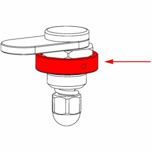 Anel de segurança Barista durável 9 e 2 selos premium para venda online - Compre agora e proteja seu equipamento de café!