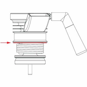 Anéis de vedação superiores de Barista de alta qualidade, 2 peças - Ideal para cafeteiras. Garante um café perfeito. Compre agora!
