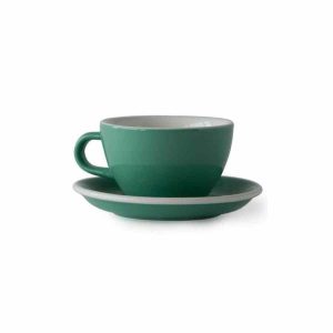 Copo Latte Grande Acme 280 ml + Pires 15 cm - Conjunto de Alta Qualidade para Café, Cappuccino e Chá. Ideal para Presentear ou Degustar em Casa. Compre Agora!