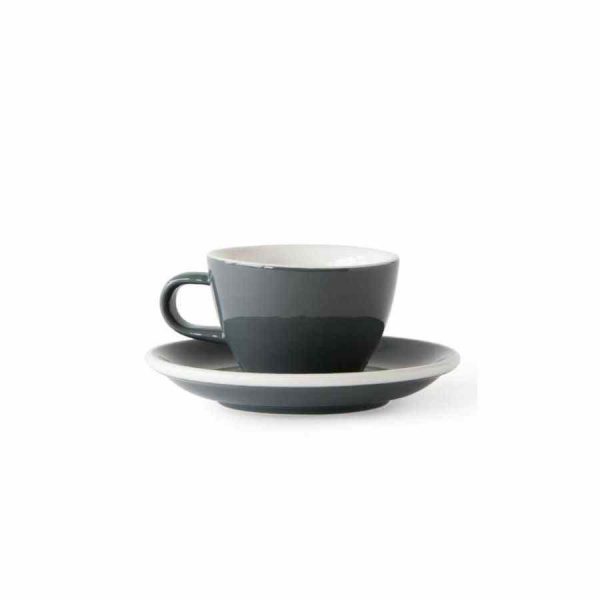 Copo Pequeno Cappuccino Acme 150 ml + Pires 14 cm, conjunto elegante para desfrutar do seu café favorito. Alta qualidade e design sofisticado.