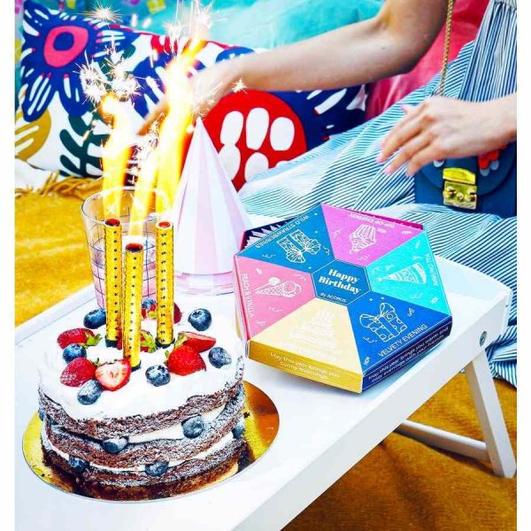 Conjunto de chá de feliz aniversário Acorus, 60 saquetas de chá premium para celebrar com estilo e sabor. Compre online!