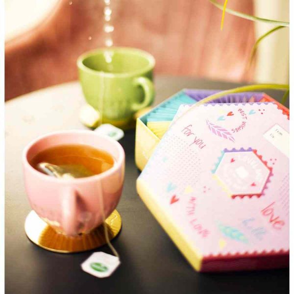 Conjunto de chá Acorus Loveland, 60 saquetas de chá premium para momentos especiais. Aproveite a qualidade deste chá excecional!