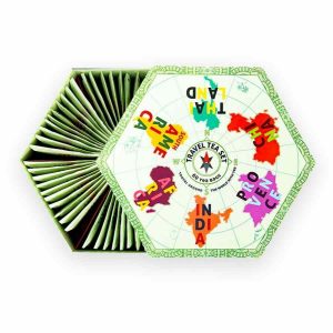 Conjunto de chá de viagem Acorus, 60 saquinhos de chá - Desfrute de qualidade premium em movimento com este conjunto completo. Compre já!