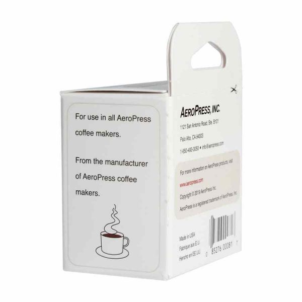 Conjunto de Papéis de Filtro Micro-Filtros AeroPress 350 unidades para café de elevada qualidade a preço acessível. Compre online!