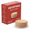 Pack de 200 microfiltros naturais para AeroPress, qualidade premium