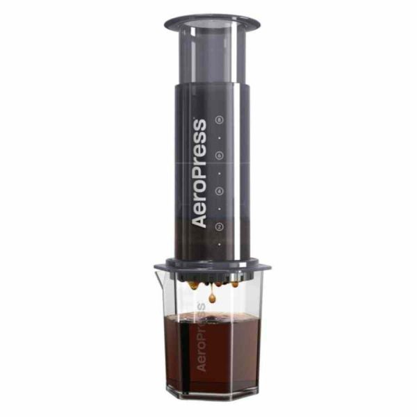 Cafeteira AeroPress XL: Preparação de café perfeita em casa. Compatível com café moído ou em grão. Leve e durável para uso diário. Experimente agora!