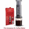 Filtro XL em aço inoxidável para AeroPress - Durável e reutilizável - Acessório premium para café - Compatível com AeroPress - Compre online.