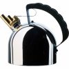 Chaleira Alessi 9091 FM em aço inoxidável para chá, design elegante e contemporâneo para a sua cozinha. Compre já! #ChaleiraAlessi #CozinhaModerna
