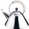 Chaleira Alessi 9093 com design moderno e assobiadeira - para chás perfeitos! Compre online agora.
