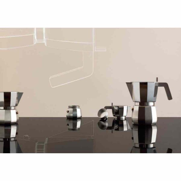 Cafeteira Alessi DC06 Moka para o melhor café expresso em casa. Design elegante e qualidade superior. Compre online agora!