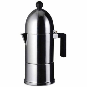 Máquina de café expresso Alessi La Cupola A9095 - Design italiano de excelência para café perfeito em casa. Compre agora!