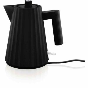 Chaleira Elétrica Alessi MDL06/1 Plissé 1,0 l - Design elegante e funcional para a sua cozinha. Desfrute de chás perfeitos com esta chaleira elétrica premium.