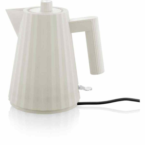 Chaleira Elétrica Alessi MDL06/1 Plissé 1,0 l - Design italiano premium para a tua cozinha! Ideal para preparar chá e outros deliciosos aromas.