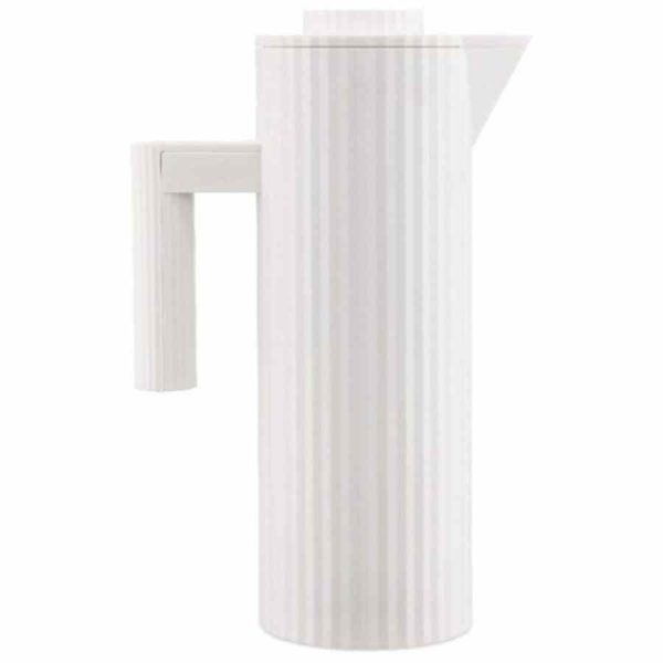 Jarro térmico Alessi MDL12 Plissé 1 l - Mantenha as bebidas quentes ou frias por mais tempo com estilo e elegância. Compre já!
