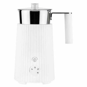 Espumante de leite Alessi MDL13 Plissé para momentos especiais. Compre agora e surpreenda-se!