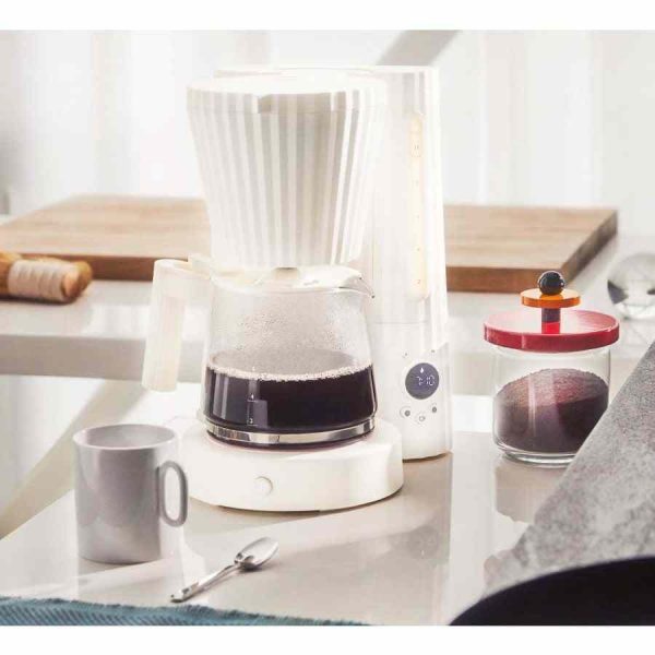 Máquina de café por gotejamento Alessi MDL14 Plissé - Design elegante para o seu café perfeito. Compre online agora!