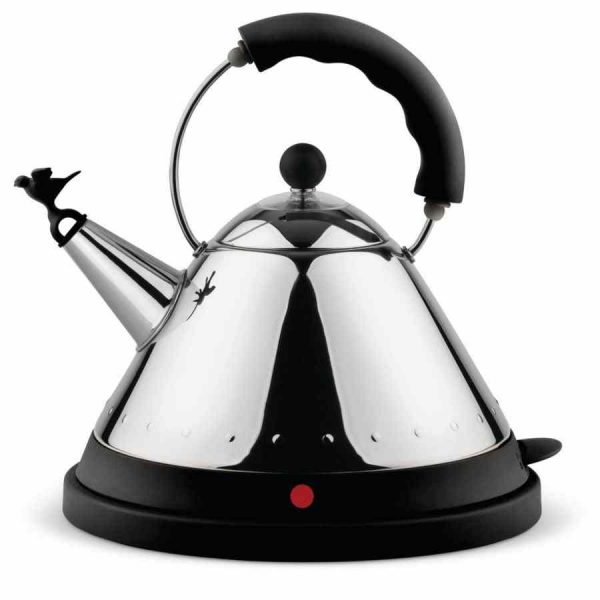 Chaleira Elétrica Alessi MG32 1,5 l em Aço e Preto, Design Premium para Cozinha Moderna - Compre Online na Portugal SHOP!