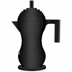 Pote Moka Alessi Pulcina Black Edition - O café perfeito em sua cozinha. Design elegante e qualidade premium. Compre online agora!