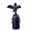 Apito preto de reposição para chaleira de água Alessi 9093, ideal para pássaros - Acessório de qualidade para chaleira.
