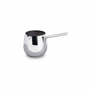 Caldeira de leite Alessi SG302 Mami 1300 ml em aço inoxidável, design elegante para cozinhar leite perfeito. Compre online!