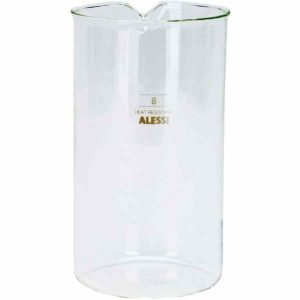 Vidro substituto de alta qualidade Alessi para prensa francesa 9094 - peça de reposição premium para o seu equipamento.