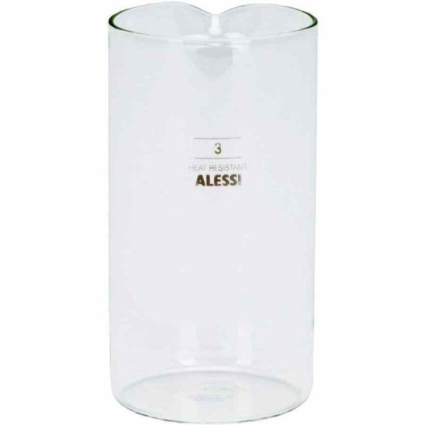 Vidro de reposição de alta qualidade para prensa francesa 9094 da Alessi - Peça única para café perfeito. Compre online agora!