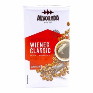 Café Moído Alvorada Wiener Classic 500 g para despertares perfeitos. Compre online e desfrute de puro sabor e qualidade.