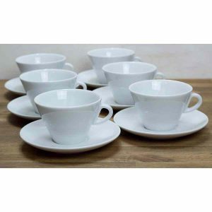 Caneca de café Ancap favorita, 270 ml, conjunto de 6 unidades - Desfrute do seu café com elegância e qualidade. Compre já!