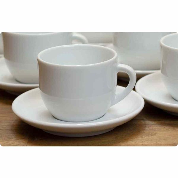 Copo Latte Ancap Nova Iorque 260 ml - Desfrute do seu café com estilo neste elegante copo de cerâmica italiana. Ideal para qualquer ocasião.