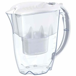 Compra já o Jarro com filtro de água Aquaphor Ametista MF+ 2,8 l para água pura e saudável. Design elegante e eficiente para a tua casa!