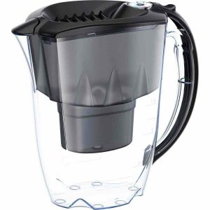 Filtro de Água Aquaphor Ametista MF+ de 2,8 litros para purificar a água da torneira. Design elegante para a sua cozinha. Compre agora!