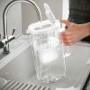 Jarro com filtro de água de vidro Aquaphor Maxfor+ 2,5 l, branco - Purificação avançada para água cristalina em casa. Design elegante e eficiente. Aproveite!