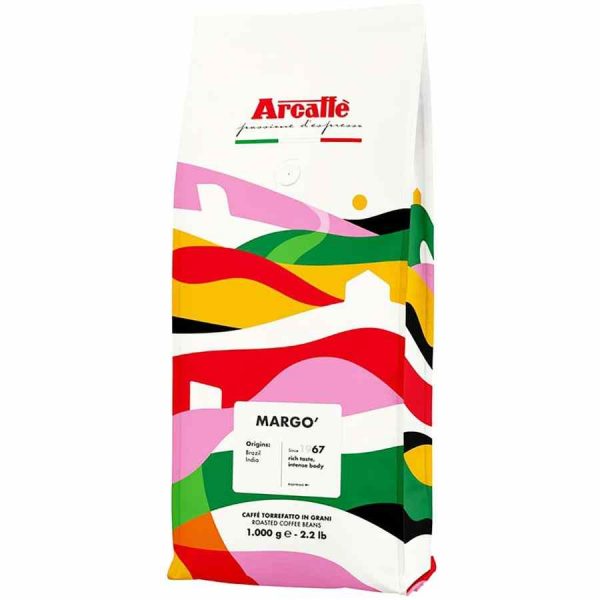 Arcaffe Margo 1 kg: Café premium de alta qualidade para momentos especiais. Compre online e desfrute de um sabor incrível!