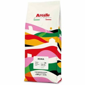 Grãos de café Arcaffè Roma, o sabor autêntico da Itália entregue em sua casa. Desfrute de cada gole!