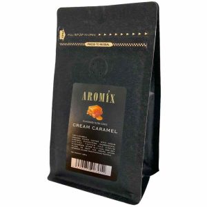 Creme Café Aromix com Sabor a Caramelo, 150g Moído - Delicie-se com o melhor café! Compre online agora e saboreie a diferença. vegan. Aproveite!