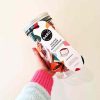 Marshmallows de Chocolate Barú, sortidos num elegante pote de presente - 208g. Delicie-se com esta especialidade belga! Ideal para presentear.