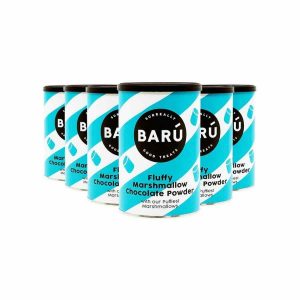 Pó de Chocolate em Barú Marshmallow Fofo de Alta Qualidade, 6 Embalagens de 250 g - Delicie-se com este Produto Divinal!