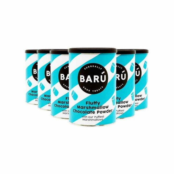 Pó de Chocolate em Barú Marshmallow Fofo de Alta Qualidade, 6 Embalagens de 250 g - Delicie-se com este Produto Divinal!
