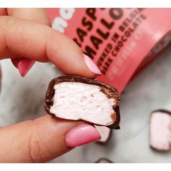 Deliciosos folhados de malva com framboesa e chocolate amargo 6 x 100 g - Prémio de qualidade online