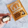 Deliciosos Barú Folhados com Malva Fava, Baunilha e Chocolate Amargo. Surpreenda-se com este requintado sabor! 100g. Compre Online.