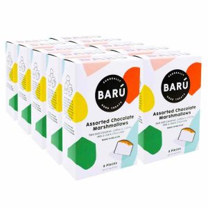 Marshmallows de Barú com Chocolate, Sabores Diversos 10 x 114 g - Delícias doces de qualidade premium para comprar online.