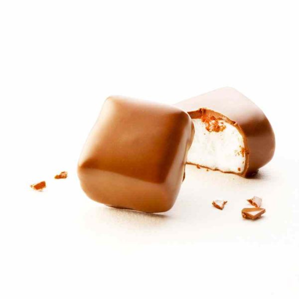 Barra de Marshmallows Barú Chocolate ao Leite 120 g - Delicie-se com esta deliciosa barra de marshmallows coberta com chocolate de leite. Compre online!