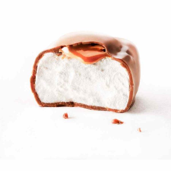 Marshmallows Barú de Chocolate de Leite com Sal Marinho e Caramelo 10 x 120 g - Deliciosamente indulgente para comprar online.