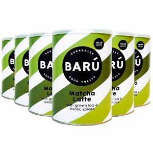 Barú Matcha Latte em Pó 6 x 250 g - Delicie-se com esta bebida de alta qualidade e pratique o ritual do chá verde em casa. Compre já!