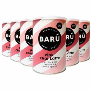 Pó de Chai Latte Rosa Barú, embalagem de 6 x 250 g - Delicie-se com esta iguaria de alta qualidade e aroma irresistível. Compre online!
