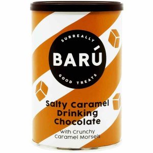 Chocolate em pó Barú Caramelo Salgado de 250 g, delícia gourmet online para os amantes de chocolate. Compre já!