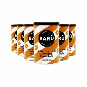 Cacau em Pó Barú com Caramelo Salgado, Embalagem de 6 x 250 g - Delicioso Chocolate Gourmet para Receitas Exclusivas. Compre Online!